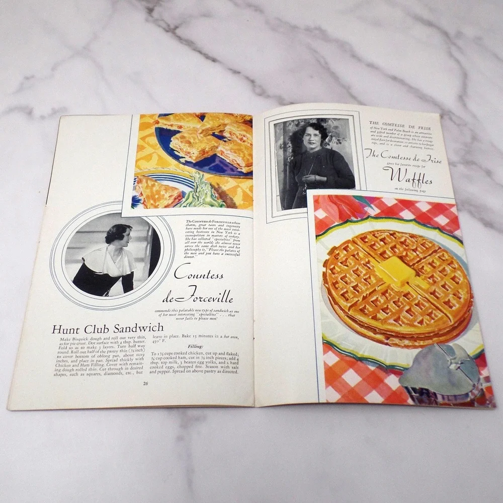 Vintage Betty Crocker's 101 Delicious Bisquick Creations Booklet (1933)